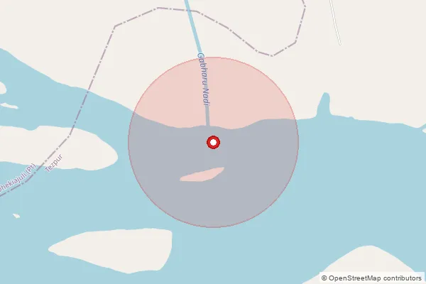 Map showing approximate area covered by Pincode 783127 — Salmara South S.O, South Salmara Mancachar
