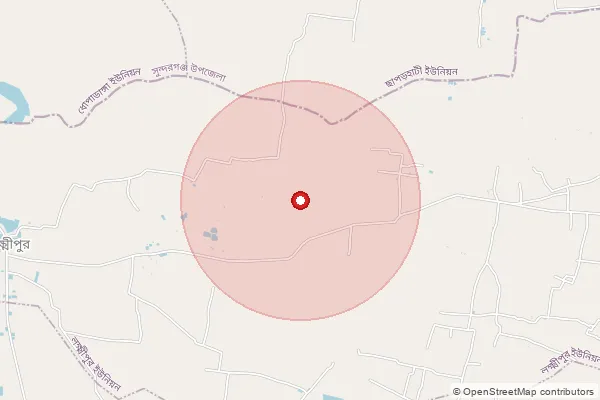 Map showing approximate area covered by Pincode 783136 — Hatsingimari  S.O, South Salmara Mancachar