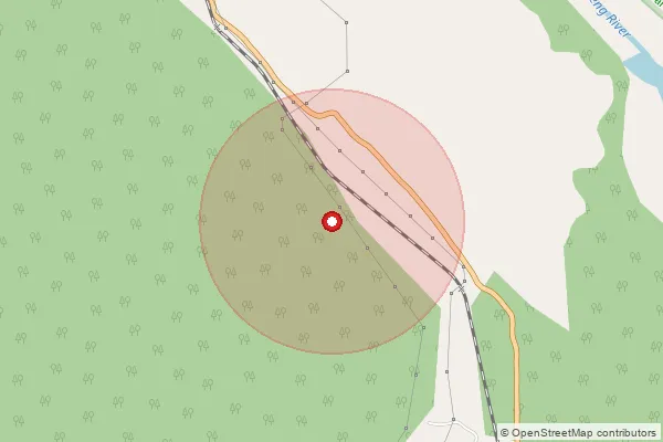 Map showing approximate area covered by Pincode 784102 — Sonaipam B.O, Sonitpur