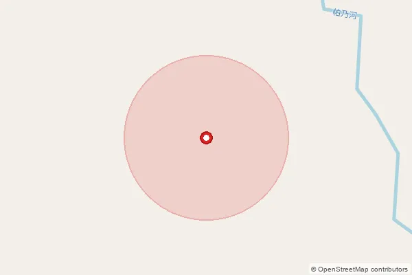 Map showing approximate area covered by Pincode 784110 — Chitalmari B.O, Sonitpur