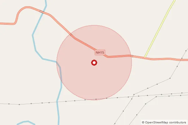 Map showing approximate area covered by Pincode 784149 — Kalakuchi B.O, Sonitpur