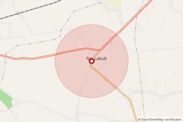 Map showing approximate area covered by Pincode 784160 — Joriguri B.O, Lakhimpur