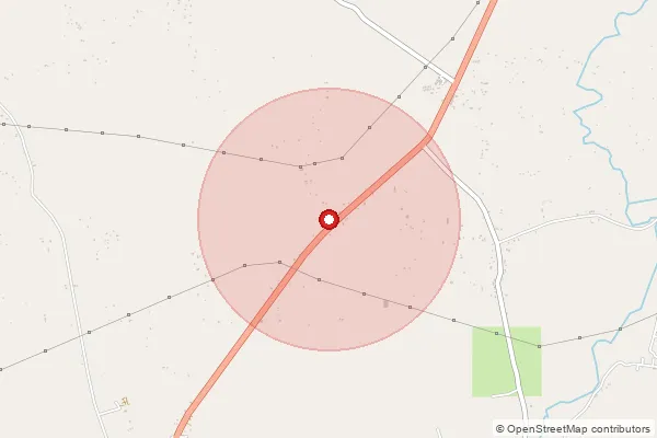 Map showing approximate area covered by Pincode 784165 — Simaluguri B.O, Lakhimpur