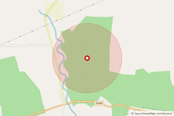 Map showing approximate area covered by Pincode 784173 — Tinikhuti B.O, Biswanath