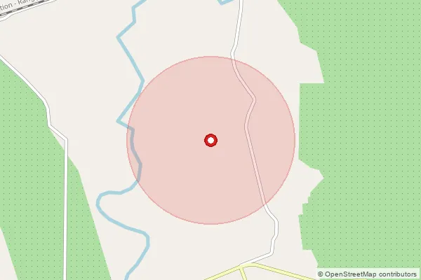 Map showing approximate area covered by Pincode 784508 — Bhalukmari B.O, Udalguri