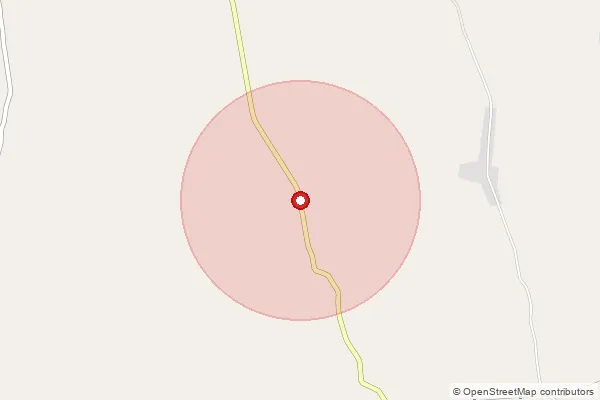 Map showing approximate area covered by Pincode 784526 — Dimakuchi S.O, Udalguri