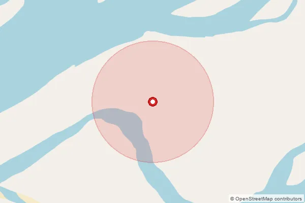 Map showing approximate area covered by Pincode 785615 — Karuabahi Satra B.O, Golaghat