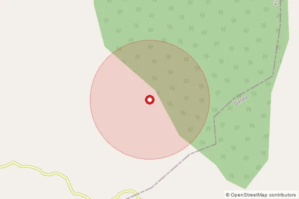 Map showing approximate area covered by Pincode 785616 — Charaibahi B.O, Jorhat