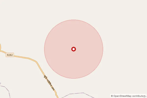 Map showing approximate area covered by Pincode 785661 — Hafaluting B.O, Sivasagar