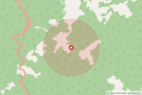 Map showing approximate area covered by Pincode 785665 — Rudrasagar B.O, Sivasagar
