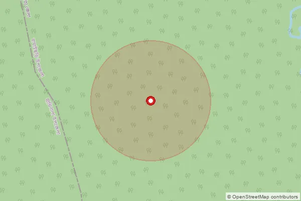 Map showing approximate area covered by Pincode 785674 — Bokota Chand Bessa B.O, Sivasagar