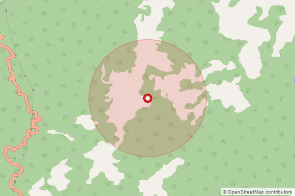 Map showing approximate area covered by Pincode 785684 — Chetia Gaon B.O, Sivasagar