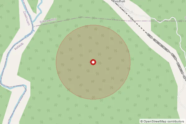 Map showing approximate area covered by Pincode 785688 — Khaloighogora B.O, Charaideo