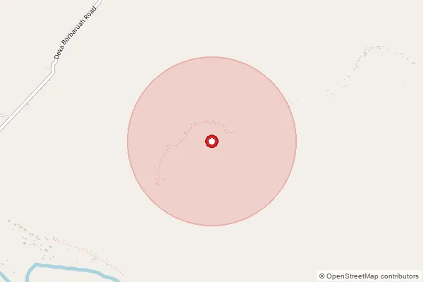 Map showing approximate area covered by Pincode 785704 — Murmuria B.O, Jorhat