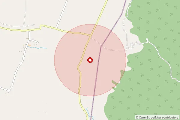 Map showing approximate area covered by Pincode 785705 — Gomariguri B.O, Golaghat