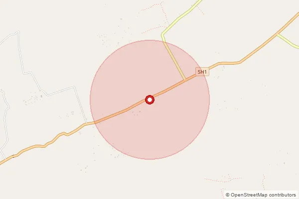 Map showing approximate area covered by Pincode 786007 — Balaibari B.O, Dibrugarh