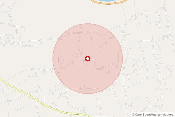 Map showing approximate area covered by Pincode 786102 — Chabua Air Field S.O, Dibrugarh