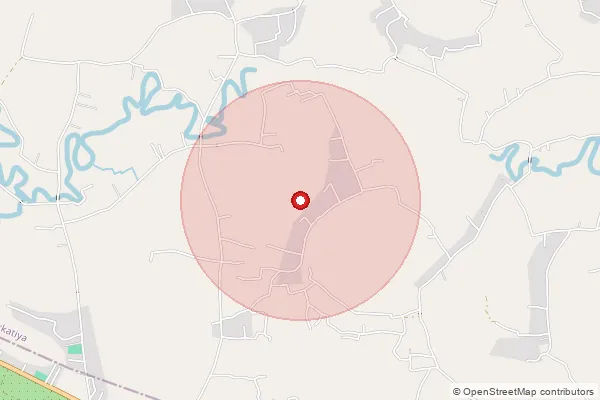 Map showing approximate area covered by Pincode 786145 — Sripuria Bengali Gaon B.O, Tinsukia