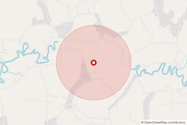 Map showing approximate area covered by Pincode 786192 — Dihingia Gaon B.O, Tinsukia