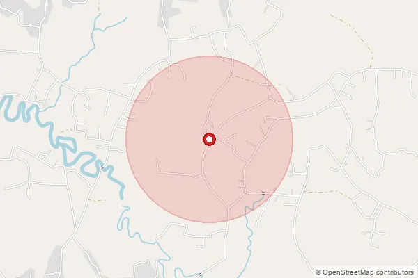 Map showing approximate area covered by Pincode 786614 — Jeypore Mobile B.O, Dibrugarh