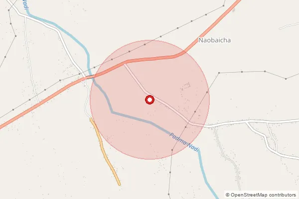 Map showing approximate area covered by Pincode 787023 — Doolahat B.O, Lakhimpur