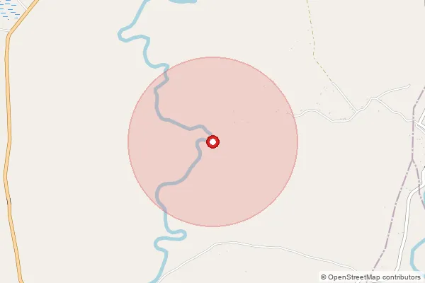 Map showing approximate area covered by Pincode 787058 — Bengenagarah B.O, Dhemaji