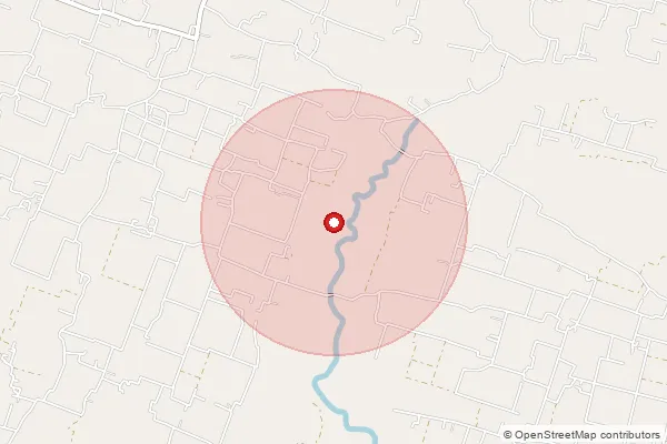 Map showing approximate area covered by Pincode 788711 — Girishganj Bazar B.O, Karimganj