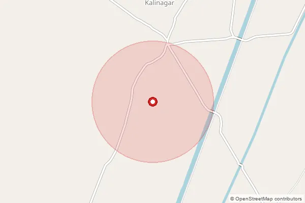 Map showing approximate area covered by Pincode 788801 — Burnibrease T E B.O, Hailakandi