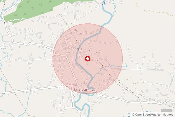 Map showing approximate area covered by Pincode 788816 — Purnagar B.O, Cachar