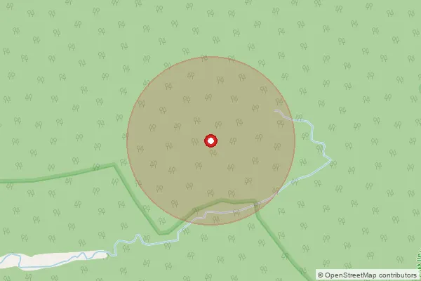 Map showing approximate area covered by Pincode 788931 — Umrangshu S.O, Dima Hasao