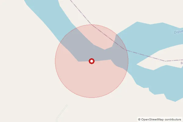 Map showing approximate area covered by Pincode 792056 — New Mohang B.O, Changlang