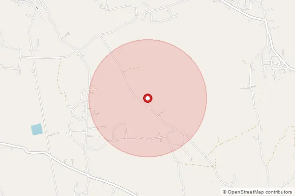 Map showing approximate area covered by Pincode 792105 — Mahadevpur S.O (Lohit), Namsai