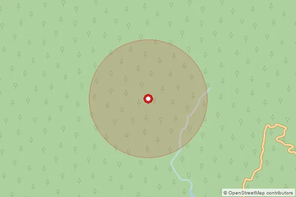 Map showing approximate area covered by Pincode 793106 — Rongdanggai, East Khasi Hills