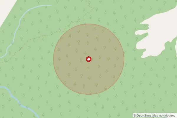 Map showing approximate area covered by Pincode 793119 — Jukisil, West Jaintia Hills