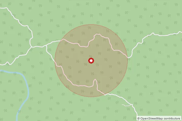 Map showing approximate area covered by Pincode 794003 — Durigre, West Garo Hills