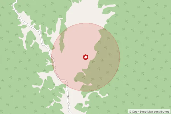 Map showing approximate area covered by Pincode 794109 — Kentapara, West Garo Hills