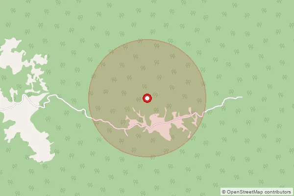 Map showing approximate area covered by Pincode 794113 — Gairong B.O, East Garo Hills