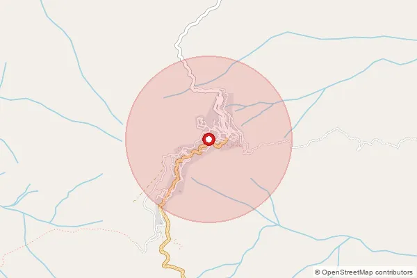 Map showing approximate area covered by Pincode 796291 — Hrianghmun B.O, Saitual