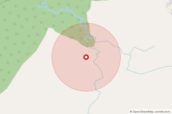 Map showing approximate area covered by Pincode 798602 — Tiru Upper, Mon