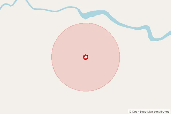 Map showing approximate area covered by Pincode 813210 — Alinagear Rajpur Bo, Bhagalpur