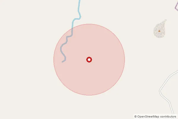 Map showing approximate area covered by Pincode 814113 — Kusmaha Bo, Deoghar