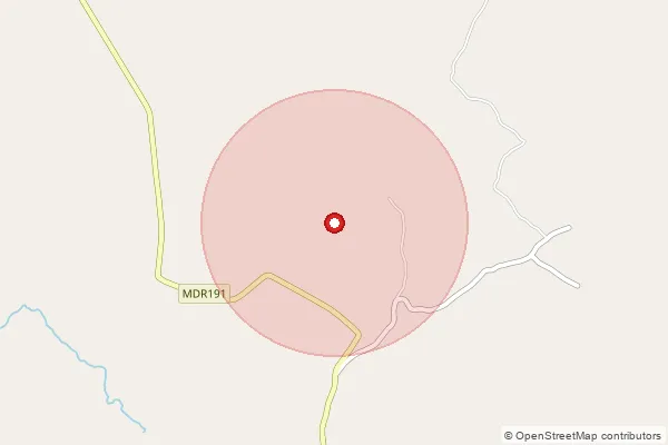 Map showing approximate area covered by Pincode 814143 — Ak Bad Bo, Deoghar