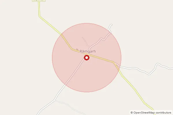 Map showing approximate area covered by Pincode 814145 — Amarpur Bo, Dumka