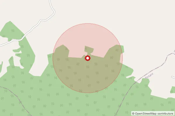 Map showing approximate area covered by Pincode 815311 — Akdonikala Bo, Giridih