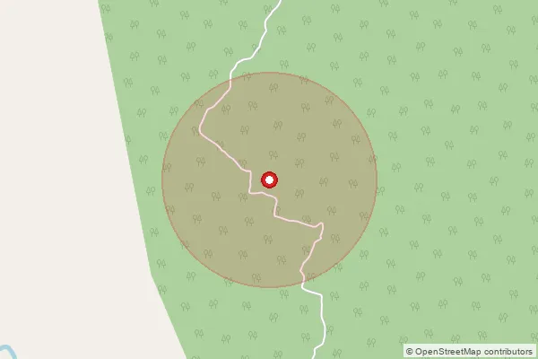 Map showing approximate area covered by Pincode 815355 — Krishnapur Bo, Jamtara