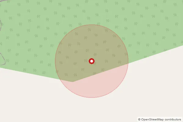 Map showing approximate area covered by Pincode 822118 — Bansdih Bo, Palamu