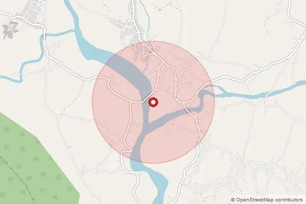 Map showing approximate area covered by Pincode 825311 — Chepakala Bo, Hazaribagh