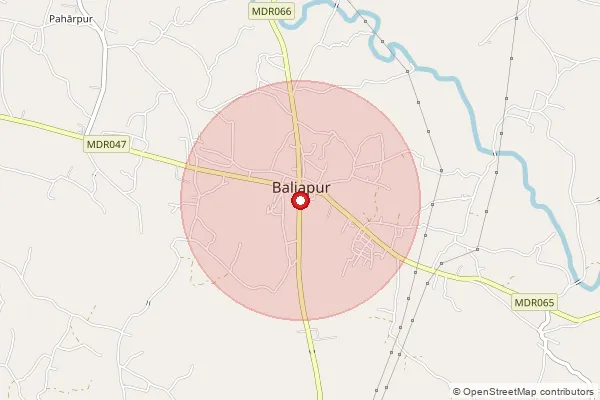 Map showing approximate area covered by Pincode 828201 — Baghmara Bo, Dhanbad