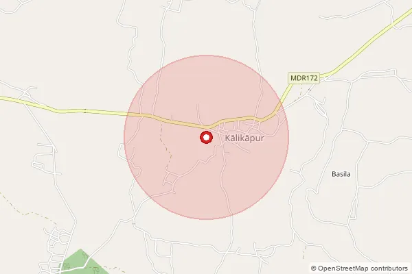 Map showing approximate area covered by Pincode 832102 — Bengo Bo, East Singhbum