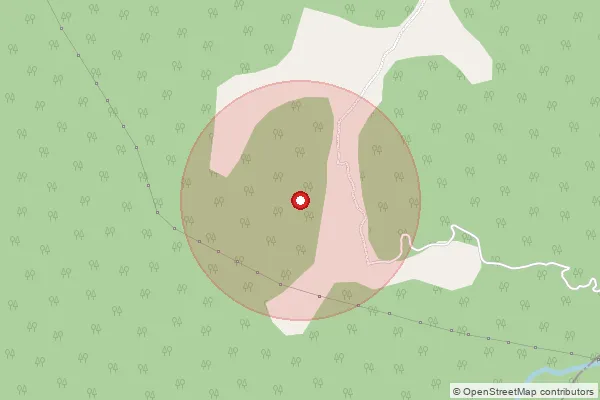 Map showing approximate area covered by Pincode 833106 — Ghatkuri B.O, West Singhbhum